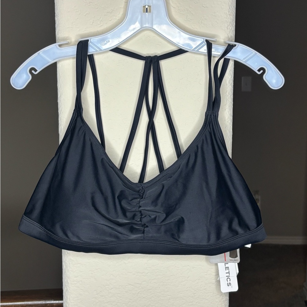 Splashletics Black Bikini Top NWT